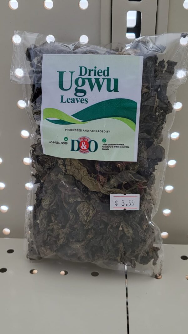 Triple D&O Dried Ugwu leaves