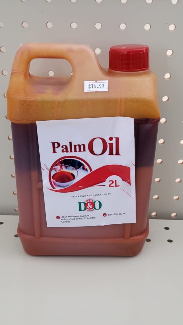 Triple D&O palm oil