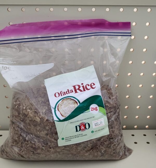 Triple D&O Ofada rice
