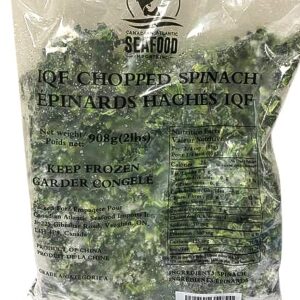 Iqf chopped spinach